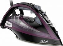 Праска Tefal Ultimate Pure, 3000Вт, 350мл, паровий удар -240гр, постійна пара - 55гр, керам. підошва, чорно-фіолетовий