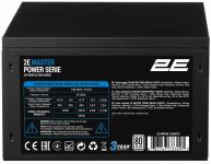 Блок живлення 2E Master Power  (650W), >80%, 80+ White, 120мм, 1xMB 24pin(20+4), 1xCPU 8pin(4+4), 3xMolex, 5xSATA, 2xPCIe 8pin(6+2) Блок живлення 2E Master Power  (650W), >80%, 80+ White, 120мм, 1xMB 24pin(20+4), 1xCPU 8pin(4+4), 3xMolex, 5xSATA, 2xPCIe 8pin(6+2)