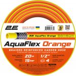 Шланг садовий 2Е AquaFlex Orange 1/2" 20м 4 шари 20бар -10…+60°C Шланг садовий 2Е AquaFlex Orange 1/2" 20м 4 шари 20бар -10…+60°C