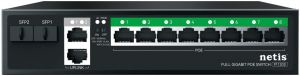 Комутатор Netis P112GS 12xGE (8xPoE, 2xUplink, 2xSFP), 120Вт, Некерований Комутатор Netis P112GS 12xGE (8xPoE, 2xUplink, 2xSFP), 120Вт, Некерований