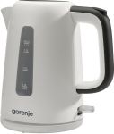 Електрочайник Gorenje 1.7л, Strix контроль, пластик, білий Електрочайник Gorenje 1.7л, Strix контроль, пластик, білий