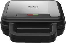 Мультимейкер Tefal UltraCompact 3in1 700Вт, тефлон, 3 пластини, корпус-метал, чорно-сірий Мультимейкер Tefal UltraCompact 3in1 700Вт, тефлон, 3 пластини, корпус-метал, чорно-сірий