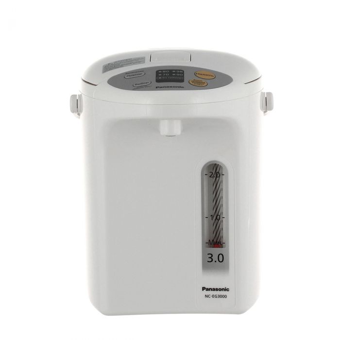 Термопот Panasonic 3л, пластик, білий
