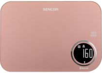 Ваги Sencor кухонні, 5кг, підключення до смартфону, AAAx2, пластик, рожевий Ваги Sencor кухонні, 5кг, підключення до смартфону, AAAx2, пластик, рожевий