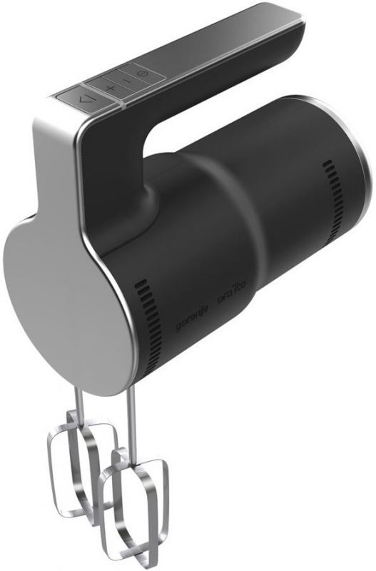 Міксер Gorenje ручний 400Вт, насадки-4, чорний