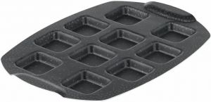 Деко Tefal PerfectBake, 10 форм, квадратний, 21х29см, алюміній, коричневий