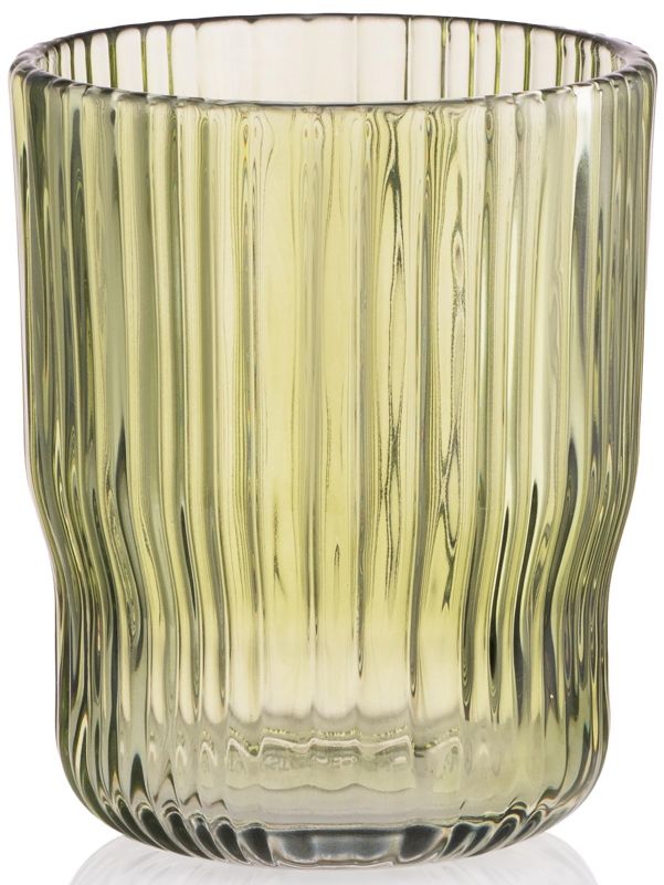 Набір склянок низьких ARDESTO 300мл, 2шт, скло, зелений