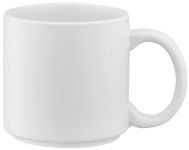 Чашка Ardesto Trento, 400мл, кераміка, білий
