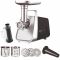 М'ясорубка Moulinex, 1600Вт, 1.9кг/хв, 3 решітки, насадка для ковбас, томатів, 3 терки, пластик/мет, чорно-срібний
