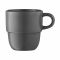 Чашка Ardesto Trento, 390мл,  кераміка, сірий