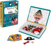 Магнітна книга Janod Смішні обличчя хлопчиків 70ел