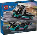Конструктор LEGO City Автомобіль для перегонів й автовоз Конструктор LEGO City Автомобіль для перегонів й автовоз
