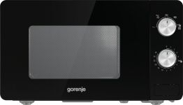 Мікрохвильова піч Gorenje, 17л, мех. керув., 700Вт, чорний Мікрохвильова піч Gorenje, 17л, мех. керув., 700Вт, чорний