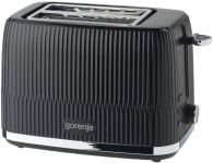 Тостер Gorenje, 850Вт, пластик/метал, чорний Тостер Gorenje, 850Вт, пластик/метал, чорний