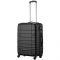 Валіза Wenger, Amplar, середня, пластик, 4 колеса, чорна