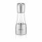 Млинок для солі та перцю 2 в 1 ARDESTO Gemini, 140мл, акрил, нержавіюча сталь, прозорий