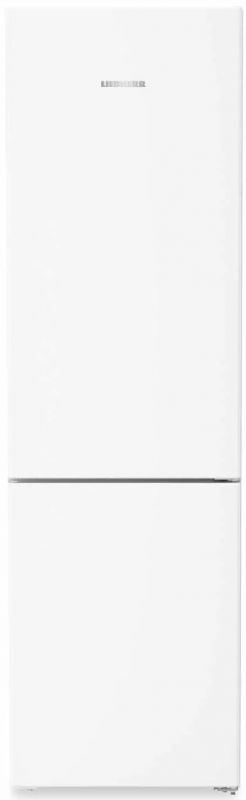 Холодильник Liebherr з нижн. мороз., 201.5x59.7х67.5, холод.відд.-266л, мороз.відд.-94л, 2дв., А++, NF, диспл внутр., білий