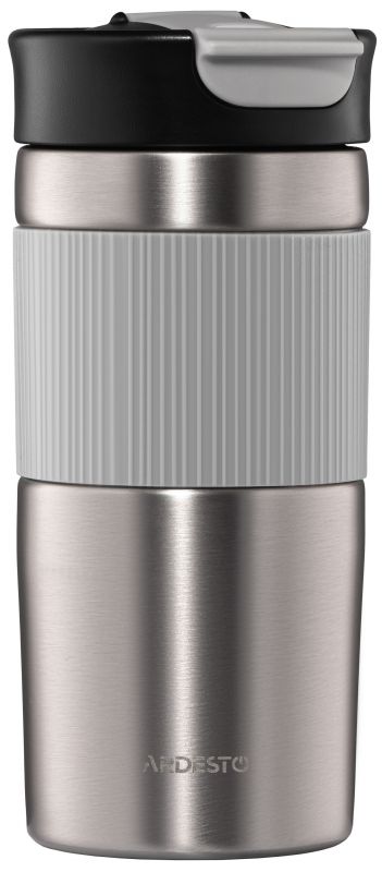 Термокухоль ARDESTO Comfort 450мл, нержавіюча сталь, сірий