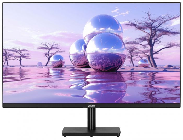 Монітор 2E 27" H2724B D-Sub, HDMI, DP, IPS, 2560x1440, 100Hz, FreeSync