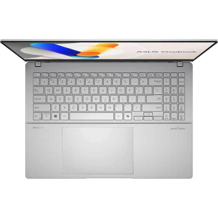 Ноутбук ASUS Vivobook S 15 M5506UA-MA055 15.6" 3K OLED, AMD R7-8845HS, 32GB, F1TB, UMA, noOS, Сріблястий