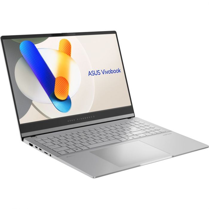 Ноутбук ASUS Vivobook S 15 M5506UA-MA055 15.6" 3K OLED, AMD R7-8845HS, 32GB, F1TB, UMA, noOS, Сріблястий