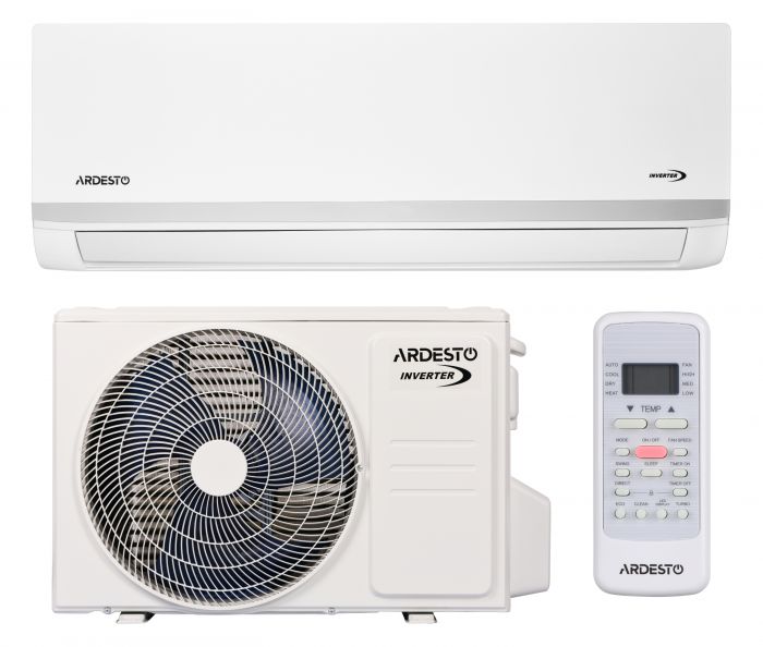 Кондиціонер  Ardesto ACM-09INV-R32-WF-AG-S 25м2 інвертор 9000BTU 2.5кВт A++/A+ -15°С Wi-Fi R32 білий