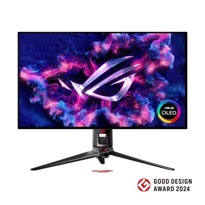 Монітор Asus 31.5" ROG Swift PG32UCDP 2xHDMI, DP, USB-C, 3xUSB, OLED, 3840x2160, 240Hz, 0.03ms, DCI-P3 99%, AdaptiveSync, HAS, HDR400