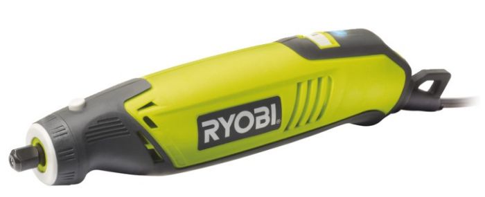 Шліфмашина шліфувально-гравірувальна Ryobi EHT150V 150Вт 10000-35000об/хв 115 приладь 0.6кг кейс