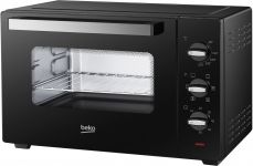 Піч електрична Beko, 38л, 1600Вт, механіч., конвенція, чорна Піч електрична Beko, 38л, 1600Вт, механіч., конвенція, чорна