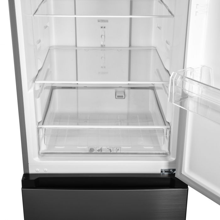 Холодильник ARDESTO з нижн. мороз., 195x60х67, холод.відд.-245л, мороз.відд.-97л, 2дв., А+, NF, диспл зовн., зона св-ті, нерж