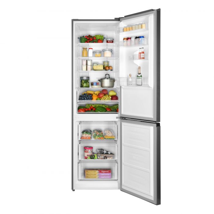 Холодильник ARDESTO з нижн. мороз., 195x60х67, холод.відд.-245л, мороз.відд.-97л, 2дв., А+, NF, диспл зовн., зона св-ті, нерж