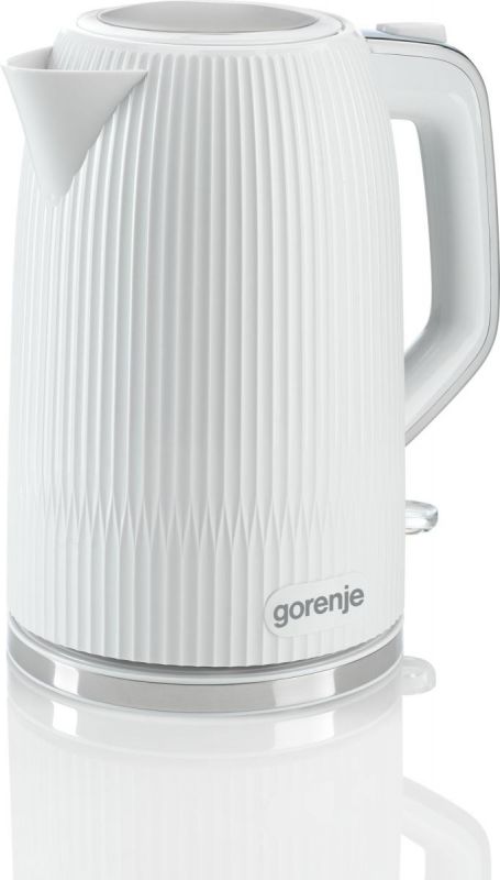 Електрочайник Gorenje 1.7л, Strix-контроль, білий матовий Електрочайник Gorenje 1.7л, Strix-контроль, білий матовий