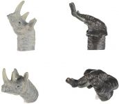 Ігровий набір Same Toy Пальчиковий театр Носоріг та Слон, 2шт