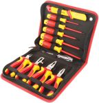 Набір інструментів Tolsen VDE, діелектричний, 11шт, для електрика 1000В, CrV та S2