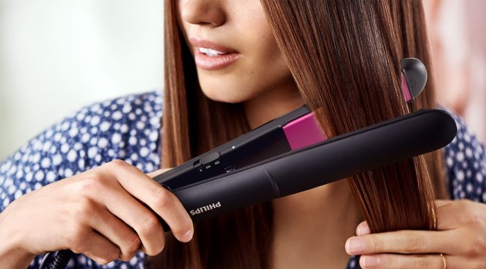 Випрямляч Philips Series 3000, темп.режимів-2, 180-220С, кераміка, чорний