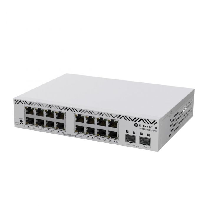 Комутатор MikroTik Cloud Smart Switch CSS318-16G-2S+IN Комутатор MikroTik Cloud Smart Switch CSS318-16G-2S+IN