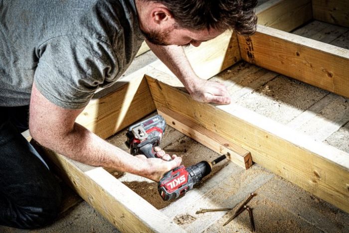 Шурупокрут-дриль ударний акумуляторний SKIL 3075 CA Compact 20В 60Нм 500·180об/хв 0.9кг без АКБ та ЗП