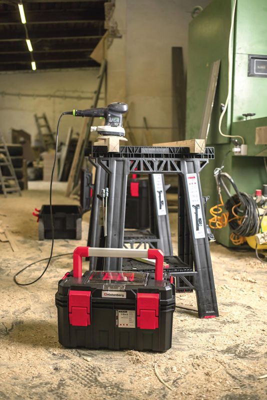 Козли складані Kistenberg до 175кг висота 77см пластик