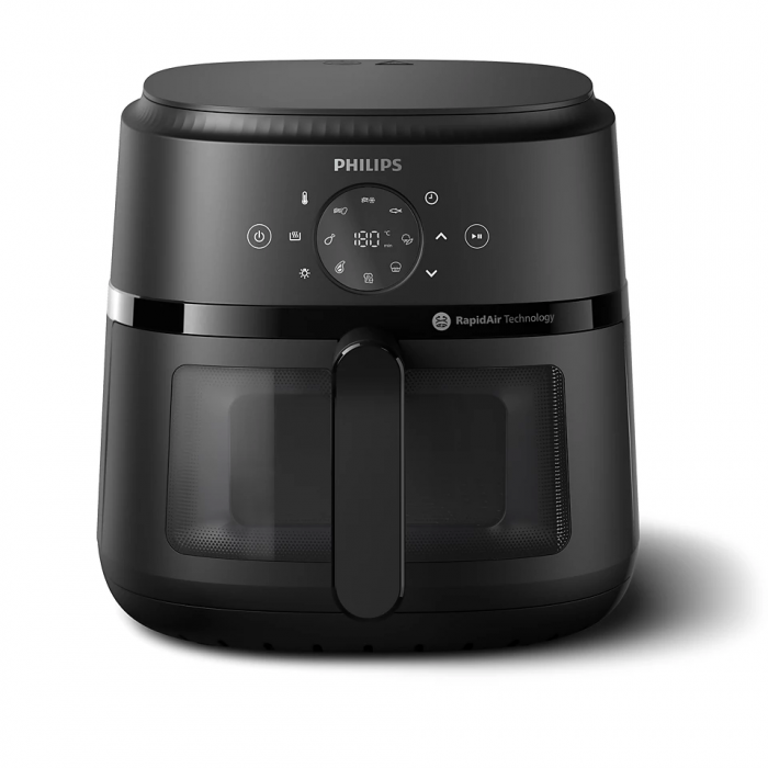 Мультипіч Philips Ovi серії 2000 1700Вт, чаша-6.2л, сенсорне управл., 13 авто. програм, пластик, чорний