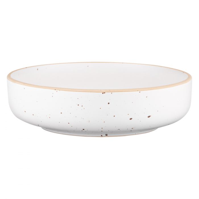 Тарілка супова Ardesto Midori, 680мл, 18.5см, кераміка, білий