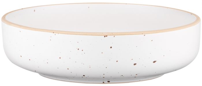 Тарілка супова Ardesto Midori, 680мл, 18.5см, кераміка, білий