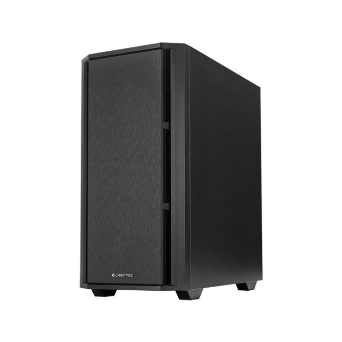 Корпус CHIEFTEC Pro Mini, без БЖ, 1xUSB3.0, 1xUSB2.0, 1xUSB Type-C, 1x120мм, Sound insulated panels, VGA 330мм, LCS ready, mATX, чорний