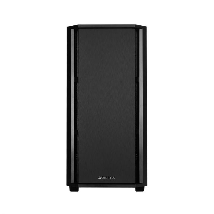 Корпус CHIEFTEC Pro Mini, без БЖ, 1xUSB3.0, 1xUSB2.0, 1xUSB Type-C, 1x120мм, Sound insulated panels, VGA 330мм, LCS ready, mATX, чорний
