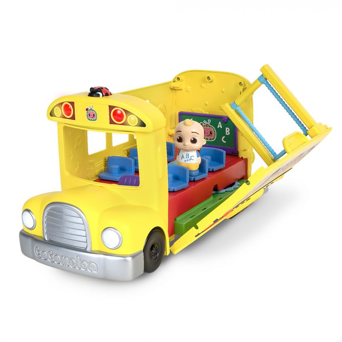 Ігровий набір CoComelon Vehicle Шкільний автобус трансформер, світло, звук