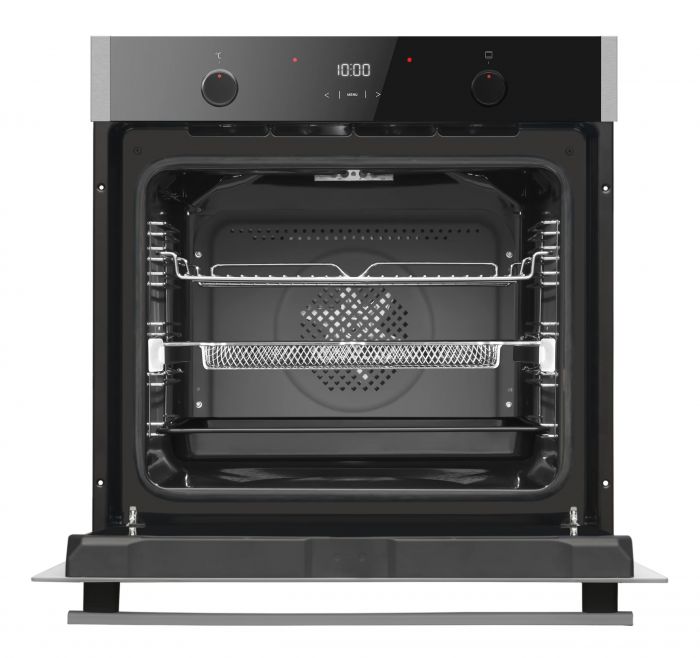 Духова шафа Hansa електрична, 77л, A+, дисплей, конвекція, чорний