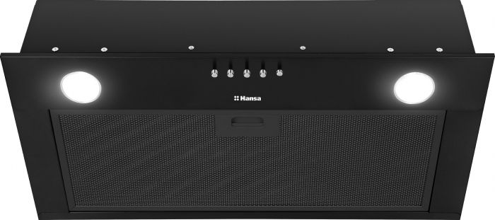 Витяжка Hansa вбудована, 60см, 182м.куб/год., чорний