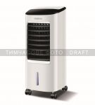 Охолоджувач повітря ARDESTO ACO-B7 3в1 охолоджувач-зволожувач-вентилятор, 15 м2, ел. кер-ня, резервуар 7 л., 430 м3/год, дисплей, таймер, авто вим-ня, пульт дк, біл/чорн Охолоджувач повітря ARDESTO ACO-B7 3в1 охолоджувач-зволожувач-вентилятор, 15 м2, ел. кер-ня, резервуар 7 л., 430 м3/год, дисплей, таймер, авто вим-ня, пульт дк, біл/чорн