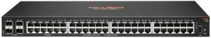 Комутатор HPE Aruba 6100, 48xGE, 4xSFP+ Ports, LT Warranty Комутатор HPE Aruba 6100, 48xGE, 4xSFP+ Ports, LT Warranty