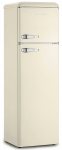 Холодильник Snaige з верхн. мороз., 172.5x63х56, холод.відд.-201л, мороз.відд.-57л, 2дв., A++, ST, retro, бежевий