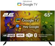Телевізор 65" 2E LED 4K 60Hz Smart Google TV Black Телевізор 65" 2E LED 4K 60Hz Smart Google TV Black
